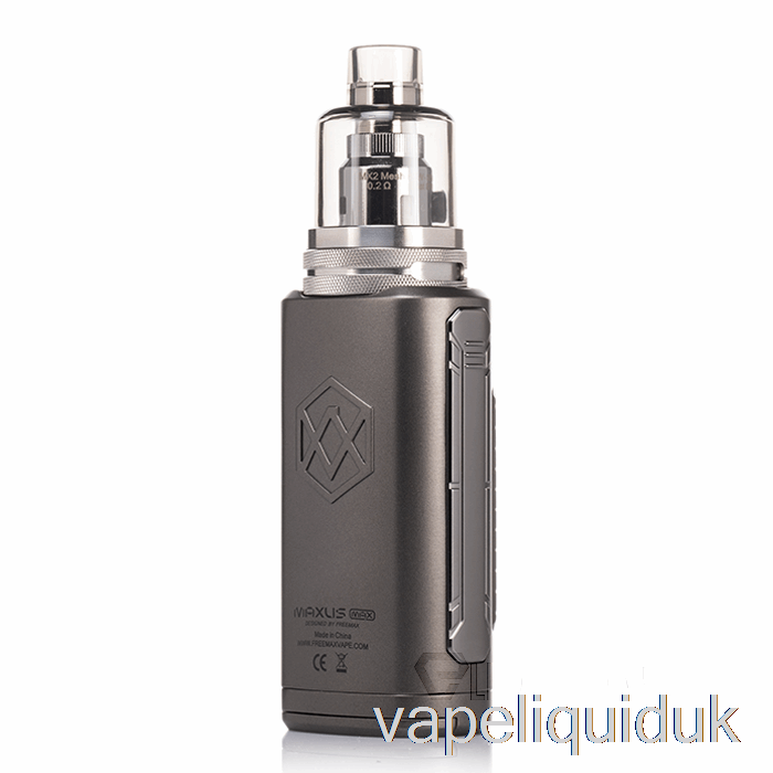 FreeMaX Maxus MAX 168W Starter Kit Gunmetal Vape Juice